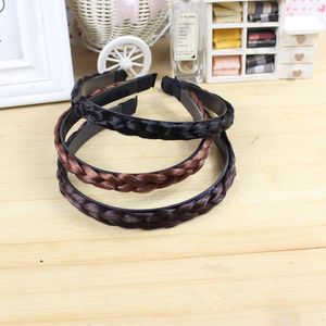 Diadema de tela con trenza retorcida para niñas, accesorios para el cabello de uso diario - Product Image 1