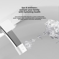 WC intelligent en porcelaine à poser au sol, cuvette de toilette automatique avec télécommande