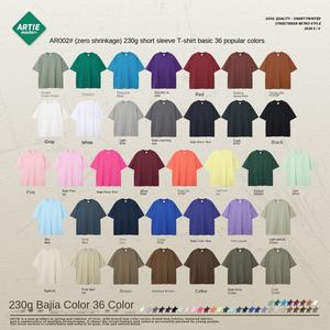 T-shirt ample uni en coton pur à manches raglan double fil antibactérien pour homme, grande taille, style streetwear - Product Image 4