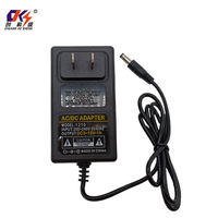 Plug in 3V-12V 1A Led Gradateur Régulateur de vitesse Gradation 3W-12W AC DC Tension réglable Adaptateur secteur pour moteur Bande lumineuse LED