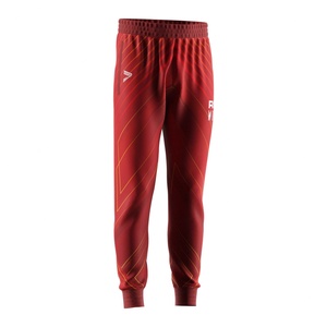 Pantalones Deportivos Rojos para Hombre, Cómodos y Duraderos, para Entrenamiento y Competencia - Product Image 2