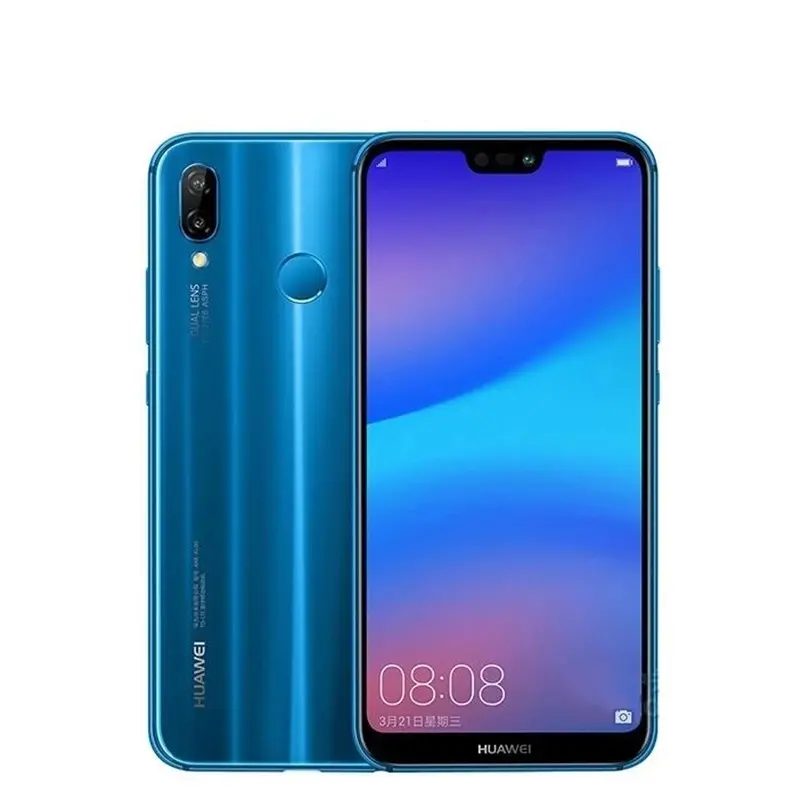 Global Rom Huawei P20 Lite Nova 3E携帯電話HiSilicon Kirin 659 Octa Core5.84インチ24MPフロントカメラ4GB RAM 64GB 128GB ROM