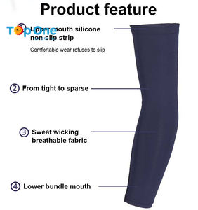 TopOne, venta al por mayor, protector solar, Anti UV, suave, respetuoso con la piel, manga de brazo de compresión para ciclismo juvenil - Product Image 3