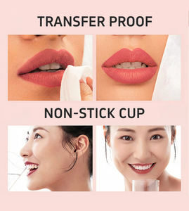 OEM Custom Liquid Matte Lipstick Red Vegan Waterproof Long Lasting Velvet Matte Liquid Lipstick <strong>Wholesale</strong> Mini Lipgloss Set - Product Image 3