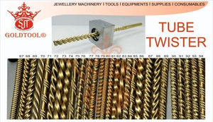 แม่พิมพ์เครื่องประดับแบบท่อกลวงบิดเกลียว - Product Image 3