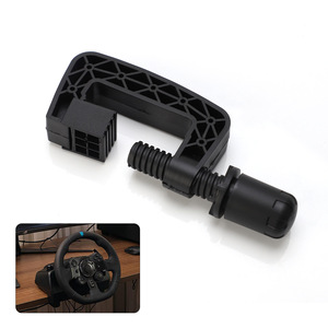 Clip de fixation du volant pour Logitech G25 G27 G29 G920 G923, support de montage en aluminium noir pour roues de voiture de course - Product Image 4