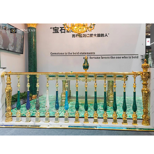 Barandilla <span class=keywords><strong>de</strong></span> Malaquita Natural, <span class=keywords><strong>Piedra</strong></span> Semipreciosa Decorativa para Barandilla <span class=keywords><strong>de</strong></span> Escalera Interior - Product Image 4