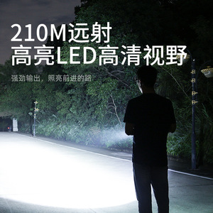 ซุปเปอร์ไฟร์ M2 ไฟฉาย LED 18650 แบตเตอรี่แบบชาร์จไฟได้ 5 โหมดขี่จักรยานกลางแจ้งเดินป่าตั้งแคมป์ขี่กลางคืน - Product Image 5