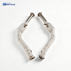 ท่อดาวน์ไปป์สำหรับรถเมอร์เซเดส G63 AMG M177 W463 4.0L V8บิทเทอร์โบ304ท่อไอเสียสำหรับรถแข่ง EUR 5 200เซลล์ - Product Image 1