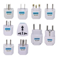 Prise intelligente universelle US/UK vers adaptateur de voyage UE/Europe avec courant nominal de 13A compatible pour les applications industrielles