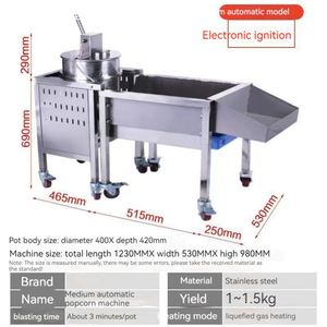 Máy làm bỏng ngô <span class=keywords><strong>caramel</strong></span> tự động hoàn toàn công nghiệp, dây chuyền sản xuất bỏng ngô thương mại để bán - Product Image 5