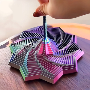 Rompecabezas de Plástico Educativo de Alta Calidad, Plegable, Poligonal y Colorido, con Ilusión 3D, para Aliviar el Estrés, para Niños Mayores de 14 Años, Unisex - Product Image 1