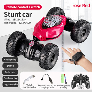 Carro <span class=keywords><strong>de</strong></span> Juguete <span class=keywords><strong>a</strong></span> Control Remoto con Detección <span class=keywords><strong>de</strong></span> Gestos, Rotación 360 y <span class=keywords><strong>3</strong></span> Colores, Coche <span class=keywords><strong>de</strong></span> Acrobacias RC - Product Image 6