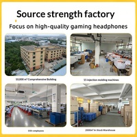 Headset Nirkabel Over-Ear Eksklusif Lintas Batas untuk 6.0 dengan Peredam Kebisingan Aktif (ANC), Latensi Ultra Rendah, dan Ringan