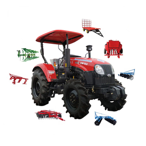 Tracteur à roues miniatures multifonctionnel 4x4 YTO EMF554 à moteur diesel 55 CV pour les exploitations agricoles, directement de l'usine - Product Image 1