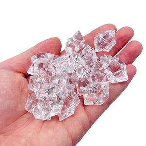 Grava Acrílica Transparente para Acuarios, Cubos de Hielo de Plástico, Gemas para Decoración de Peceras, Accesorios para Paisajismo de Acuarios - Product Image 5