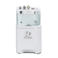 Nouvelle Conception Moderne Autoportante avec Massage à l'Ozone et Drainage, Chaise de Bain pour Chien - Installation Facile, Baignoire Spa pour Animaux en Acrylique