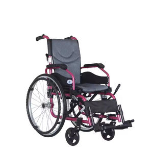 Silla <span class=keywords><strong>de</strong></span> <span class=keywords><strong>Ruedas</strong></span> Plegable <span class=keywords><strong>para</strong></span> Niños y Personas con Discapacidad a Precio Económico - Product Image 2
