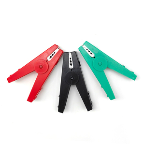 Pinza de Batería <span class=keywords><strong>BONICO</strong></span> 50A, Totalmente Aislada, 80mm de Longitud, 4mm de Diámetro <span class=keywords><strong>del</strong></span> Enchufe, 10mm de Diámetro <span class=keywords><strong>del</strong></span> Cable, Pinza de Cocodrilo de Acero Inoxidable 304 - Product Image 1