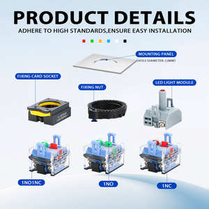 Pulsante di Emergenza Generale LA38-ZS 22MM Rosso 1NO1NC Arresto di Emergenza per Protezione di Sicurezza 2NO 2NC Direttamente dalla Fabbrica Cinese YIJIA - Product Image 4