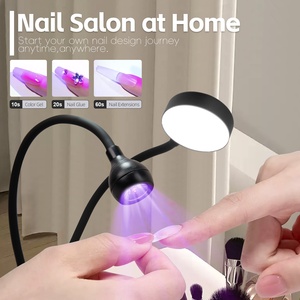 <span class=keywords><strong>Lampe</strong></span> LED <span class=keywords><strong>UV</strong></span> portable et pliable pour manucure, séchoir à ongles USB, idéale pour salon et table de nail art – Vente en gros - Product Image 3