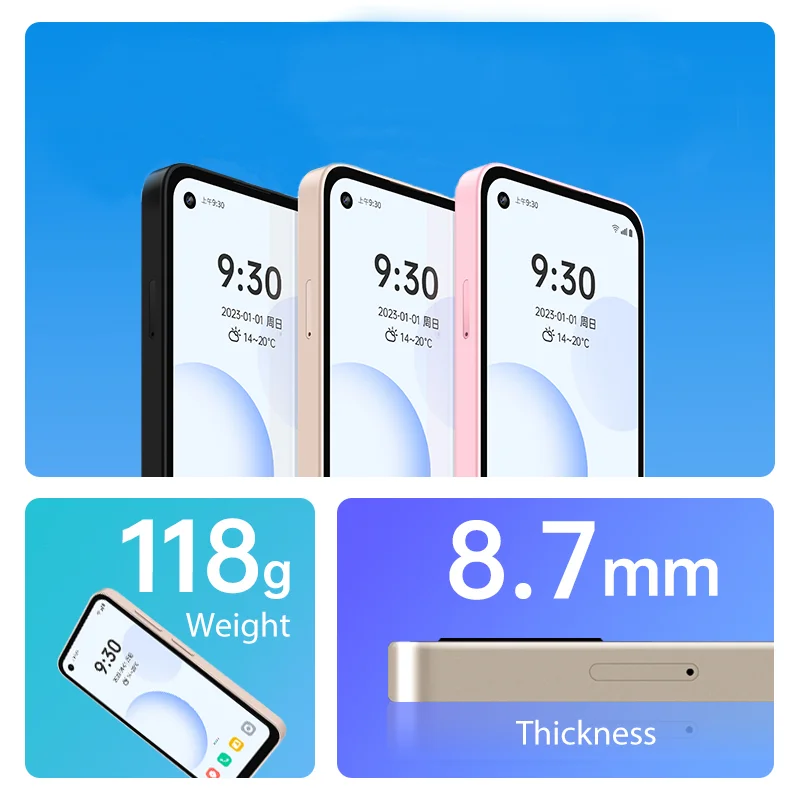 Qin 3 Ultra Google Version - Android 12 Smartphone, 8GB RAM, 256GB
