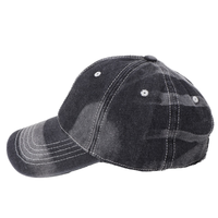 Gorra de protección solar Unisex al por mayor para hombres y mujeres gorra de béisbol de bloque de color vaquero ajustable informal sombrero de copa suave lavado
