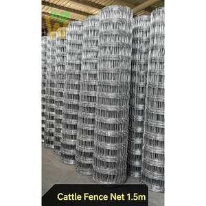 Recinzione in Rete Metallica con Cerniere a Nodo, 1,5m x 50m, Apertura 15cm, Zincata 2,5mm, 10 Fili, Durata 20 Anni, per Allevamento Struzzi e Asini - Product Image 4