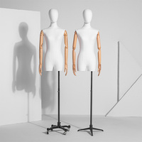 Maniquí de Medio Cuerpo Humano, Lujoso, Decorativo, Duradero, Hermoso, Realista, Versátil, Estable y Clásico, de Proveedor Chino