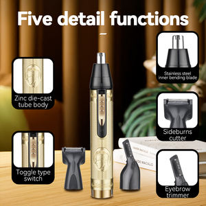 <span class=keywords><strong>Recortadora</strong></span> Eléctrica Portátil Kemei KM-133 para Nariz y Orejas para Hombres, <span class=keywords><strong>Recortadora</strong></span> Profesional Indolora para <span class=keywords><strong>Vello</strong></span> <span class=keywords><strong>Nasal</strong></span> y <span class=keywords><strong>de</strong></span> Nariz para Hombres - Product Image 4