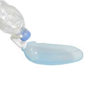 Portable Outdoor Pet Water Dispenser For Dogs And Cats Plastic <b>Manual</b> <b>Pump</b> Travel Use - Product Image 5