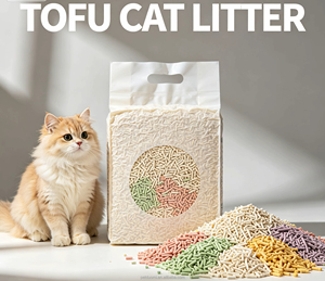 Arena para Gatos de Tofu Premium, Aglutinación Fuerte y Rápida, Bajo Contenido de Polvo, Altamente Absorbente, Ecológica, Desodorizante - Product Image 2