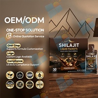 Stick Liquide de Shilajit de l'Himalaya, Saveur Noisette Cacao, Acide Fulvique, Oligo-éléments, 10ml, Fabricant de Suppléments Marque Privée