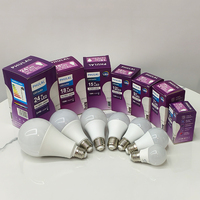 Ampoule LED de haute qualité, matières premières en gros, 5W-24W, E27, B22, durable, longue durée de vie, pour intérieur, extérieur, maison, bureau