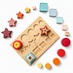 Juguete de Madera Desarmable, Silla con Tornillos y Tuercas, Rompecabezas de Ensamblaje para Niños - Product Image 1