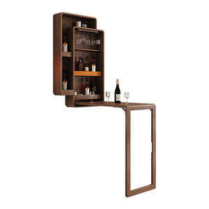 Living Room <strong>Furniture</strong> Wood Custom Storage Folding Mini Wall Cabinet <strong>bar</strong> Counter <strong>for</strong> <strong>Home</strong> - Product Image 6