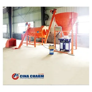 Precio barato albañilería mortero seco que hace la máquina de mezcla seca línea de producción de mortero máquinas de mezcla seca