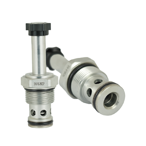 Vanne solénoïde à cartouche filetée hydraulique ELT SV6-16 2/2 voies en acier pour machines industrielles - Product Image 1