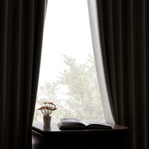 थोक 100% पॉलिएस्टर काले बुना हुआ चेवक्रॉन पैटर्न क्षैतिज स्ट्रिप कपड़े ऊर्जा कुशल ब्लैकआउट थर्मल OEKO-TEX - Product Image 5