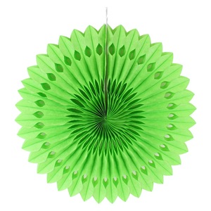 Guirnalda de papel de nido de abeja reutilizable al por mayor para decoración de fondo de fiestas temáticas - Product Image 6