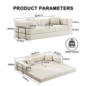 Unisofa Tanzuo en caja, sofás seccionales a la venta, fundas plegables para sofá de esquina, sofá, tela de pana moderna, Canapé Compressé - Product Image 3