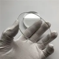 Tranches de verre quartz pour le sol, idéal pour la fabrication de bijoux transparents, pureté 99.99%, 5 unités