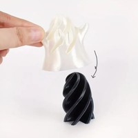 Ornement fantôme d'Halloween imprimé en 3D transfrontalier, à pousser et à faire tourner, gadget anti-stress rotatif, jouet créatif de décompression