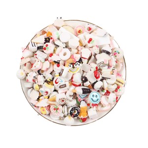 Mini DIY Eco-Friendly Resin Mold Pretend <b>Kitchen</b> Play <b>Set</b> Ice Cream Cake Handmade Jewelry Making <b>Toy</b> Phone Case Headwear - Product Image 5