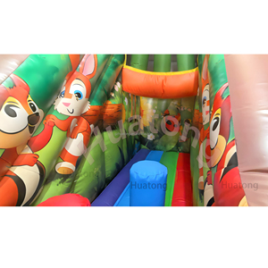 Castillo Inflable Comercial Personalizado para Exteriores Huatong, Tobogán Inflable con Temática de la Jungla de Abejas para Niños - Product Image 6