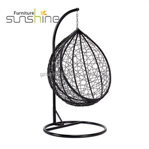 Silla Colgante de Mimbre Sintético con Forma de Gota de Agua, Modelo <span class=keywords><strong>Sunshine</strong></span> TF-9710/TF-9710L, Muebles de Exterior Modernos - Product Image 3