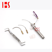 Kit d'outils de serrurier pour voitures (Aiguille de type L + Loupe à fibre optique) – Outil de crochetage de serrures