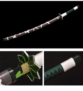 Épée d'anime, épée de cosplay, Muichirou, Kyoujurou, Zenitsu, Tanjirou, Giyuu, épée complète de <span class=keywords><strong>Demon</strong></span> <span class=keywords><strong>Slayer</strong></span> - Product Image 2