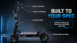 Trottinette pliable pour adultes X14, roues de 14 pouces, vitesse de 80 km/h, autonomie de 100-120 km, moteur double 72v 10000 Watt, X14-72v(us) intégré - Product Image 4