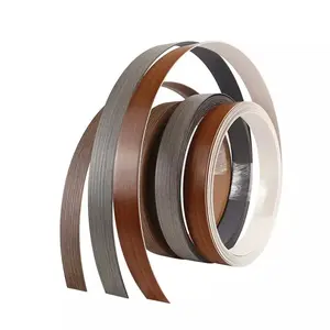 Furniture Decorative Trim Strip PVC Edge Banding Tape For Particle Board